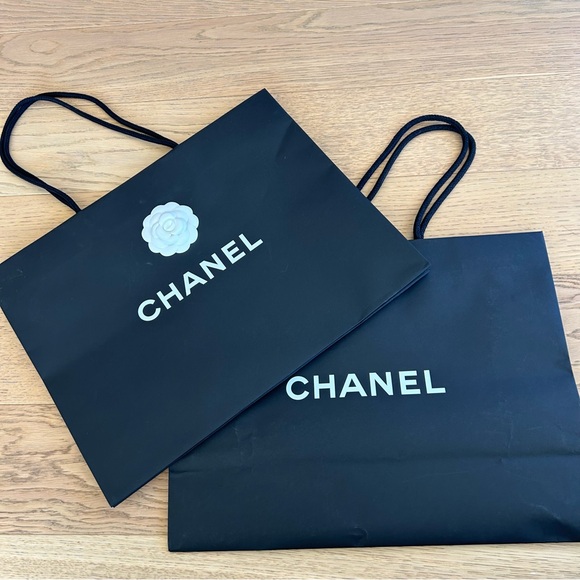 CHANEL Accessories - 2 Medium Size CHANEL Shopping Bags